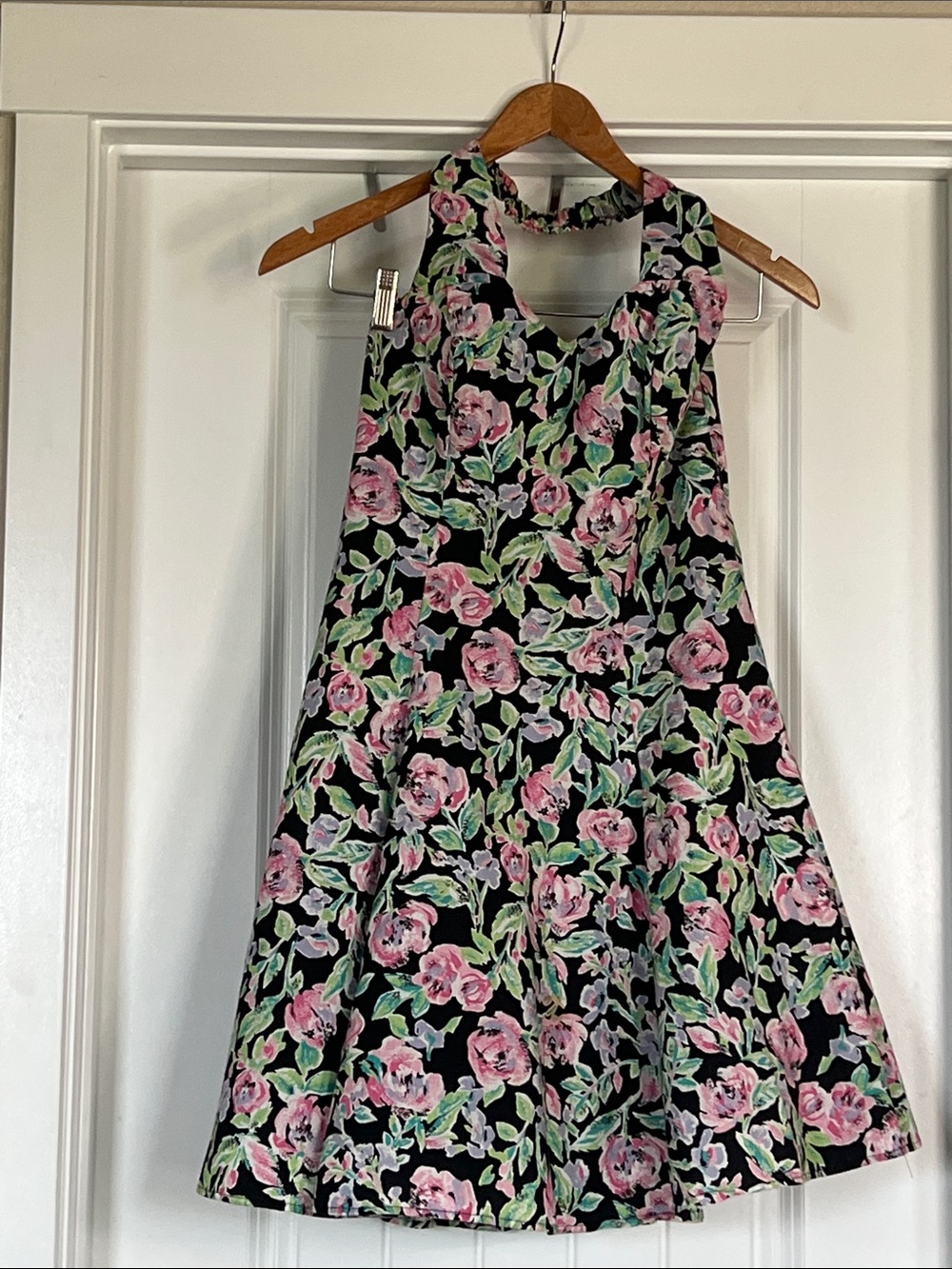 Vintage 80s/90s Joni Blair of California Floral Halter Dress ✨